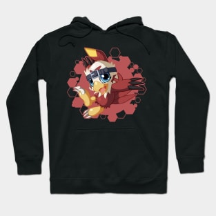 Hawkmon Chibi Hoodie